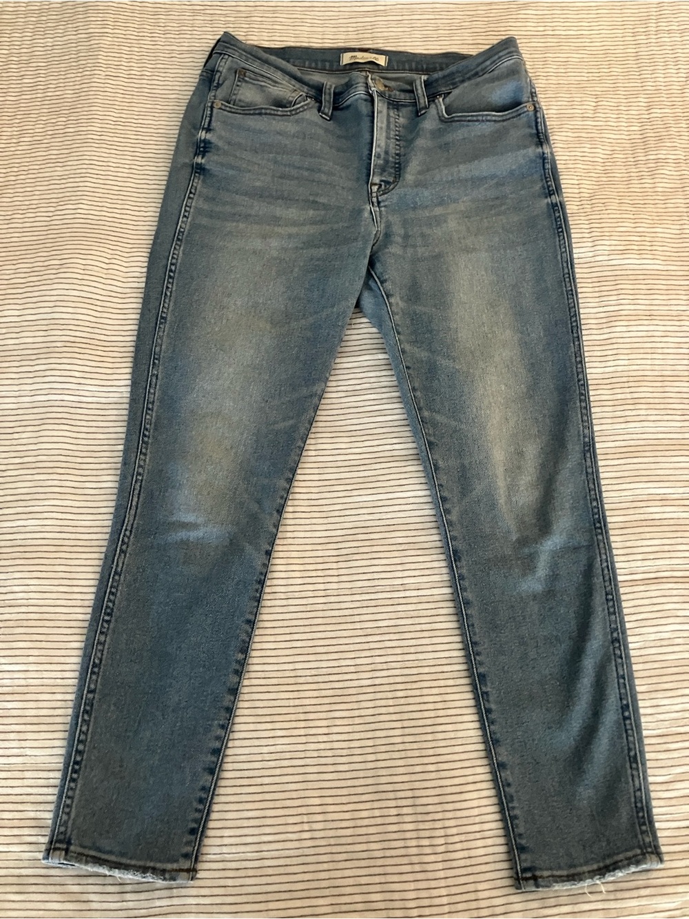 Madewell 10” High-Rise Skinny Crop Jeans